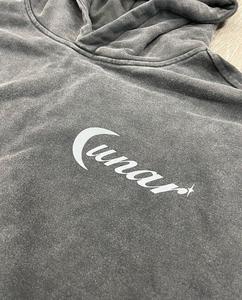 เสื้อฮู้ดฟอกสีแนววินเทจสำหรับผู้ชายเสื้อมีฮู้ดโอเวอร์ไซส์ผ้าคอตตอน100% ซักได้แอซิดแบบย้อนยุค - Product Image 5