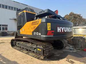 Excavatrice hydraulique Hyundai 210 d'occasion en excellent état, machine coréenne de 21 tonnes, composants d'engrenage à noyau, moteur à vendre - Product Image 4
