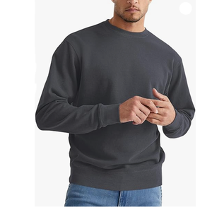 Sweat-shirt en coton épais 300 g/m² pour hommes Sweat à capuche surdimensionné personnalisé de haute qualité avec motif bouffant et logo à l'avant - Product Image 1
