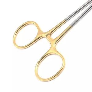 ที่จับเข็มแบบแมนนวล Mayo-Hegar ทำจากสแตนเลส ใช้ซ้ำได้ สำหรับการเย็บแผลและการจัดการเนื้อเยื่ออย่างปลอดภัยในงานผ่าตัด - Product Image 3