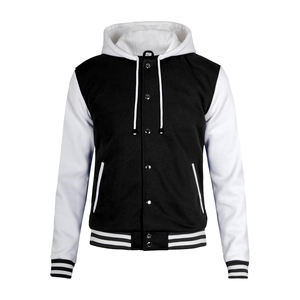 Veste universitaire pour homme de haute qualité 2025 pour l'hiver, streetwear décontracté avec coque en cuir, respirante et coupe-vent, style streetwear - Product Image 6