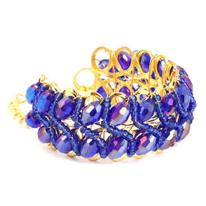 Brazalete Elegante para Niñas - Azul Rey - Product Image 2