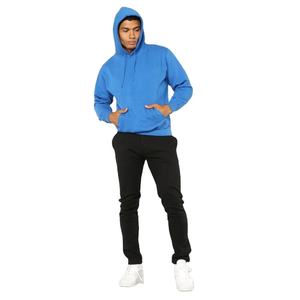 Chándales de Otoño Invierno para hombre, conjunto de Jogger Unisex, chándal de algodón 100% con logotipo personalizado, conjunto de 2 piezas, chándal en blanco con contraste para hombre - Product Image 1