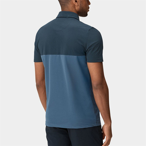 Chemises de golf pour hommes en coton tricoté de haute qualité, unisexe, à séchage rapide, respirantes, personnalisées avec broderie, idéales pour l'été - Product Image 4