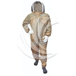 Fournisseur de costume d'abeille ventilé de haute qualité Protection complète du corps avec maille ronde ou voile d'escrime - Product Image 1