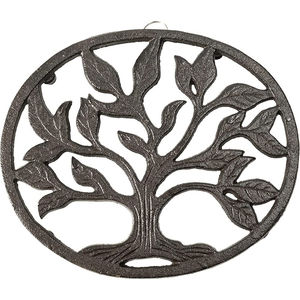 High Quality Silver Tone Openwork Floral Leaf Design Trivet Modern Style Table Decorative Trivet for <b>Kitchen</b> <b>Accessories</b> - Product Image 4