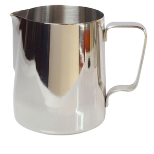 Pots à sucre en acier inoxydable moulés en or faits à la main écologique pichet à lait Espresso argent poli cloche - Product Image 3