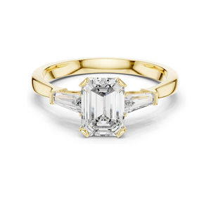 Bague de fiançailles en diamant de laboratoire 1,39 CT pour femmes, clarté VVS-VS EF, or 18 carats, 14 carats, 10 carats et argent 925, rose, jaune, blanc - Product Image 2
