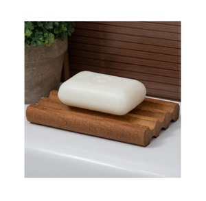 Porte-savon en bambou de luxe pour le comptoir de la salle de bain, fait à la main, écologique, durable, fabriqué par Apex Align - Product Image 3