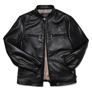 Nueva chaqueta de piel de oveja para motociclista para hombre, abrigo de motocicleta de cuero genuino Natural, ropa suave delgada de primavera y otoño, Envío Gratis - Product Image 1