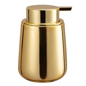 ที่จ่ายสบู่เหลวสีทองเหลืองพร้อมที่วางแปรง คุณภาพพรีเมียม ขายส่ง - Product Image 5