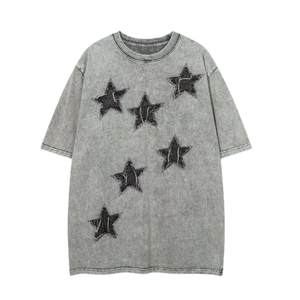 เสื้อยืดซักแบบกรดสำหรับผู้ชายเสื้อยืดสำหรับผู้ชายเสื้อยืดสำหรับผู้ชายเสื้อเชิ๊ตผู้ชายมีโลโก้บริษัท - Product Image 1