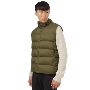 2025 nuevas chaquetas cálidas de invierno para hombres y mujeres moda Casual sin mangas Stand Collar Zip Up Puffer chaleco prendas de vestir exteriores - Product Image 4