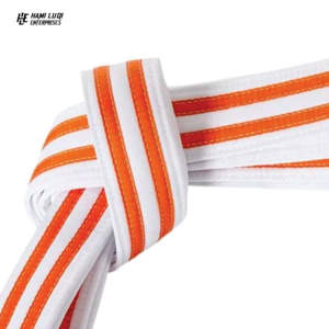 Vente en gros Bjj Judo Ceinture Haute Qualité Taekwondo 100% coton Personnalisé Capable Différentes Couleurs Karaté Ceintures - Product Image 2