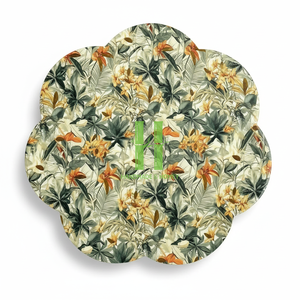 Sous-verres en laque de style minimaliste moderne de haute qualité, nouvelle sortie, sous-verres à thé en laque florale en provenance du Vietnam - Product Image 4