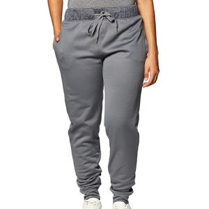 Pantalones Deportivos de Mujer con Logotipo Personalizado, Ecológicos, Transpirables, de Poliéster Peinado, con Cierre de Cordón en la Rodilla, para Otoño - Product Image 1