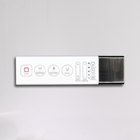 WC monobloc japonais A105 en céramique à poser au sol avec bidet automatique, siège chauffant, télécommande et drainage en P/S