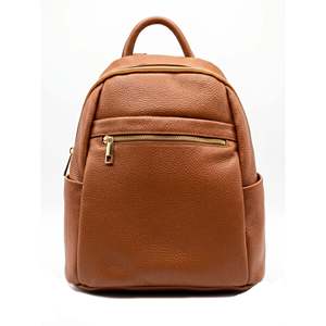 Zaino Morbido in Vera Pelle Dollaro - Made in Italy - Art. 26143 - Product Image 1