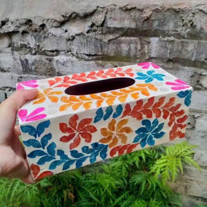 Caja de Pañuelos de Nácar de Primera Calidad al por Mayor, Caja de Pañuelos de Nácar de Lujo para Decoración de Hoteles - Product Image 5