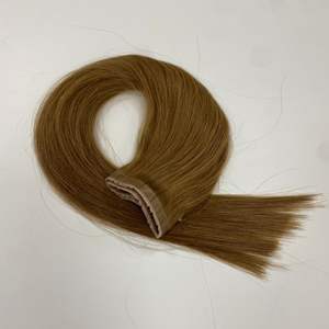 New Trending Full Cuticle Virgin Human <b>Hair</b> <b>Extensions</b> Double Taps Tape Straight Bone Straight Weft Light <b>Color</b> <b>Clip</b>-<b>In</b> Type - Product Image 4
