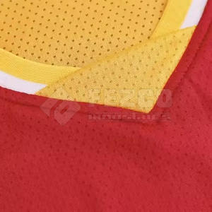 Tenues de basketball surdimensionnées pour équipe, ensembles respirants sans manches, grande taille, haute qualité, 100% polyester - Product Image 4