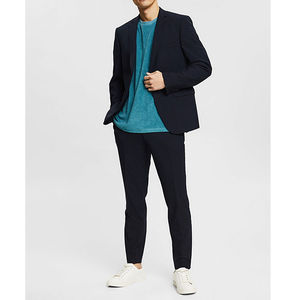 Camiseta de Manga Larga con Cuello Redondo para Hombre, Estilo Urbano, de Mezclilla, Bordada con Estampado Personalizado - Product Image 3