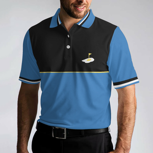 Polo de golf pour hommes de nouveau style 100% polyester à séchage rapide sublimé personnaliser la conception logo personnalisé polo de golf pour homme - Product Image 5