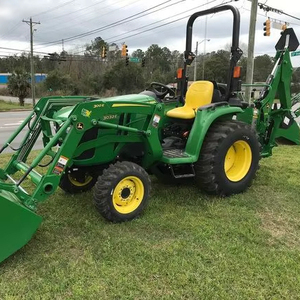 Tractor agrícola barato al por mayor John Deer disponible tractores usados a la venta con cargador frontal y retroexcavadora - Product Image 5