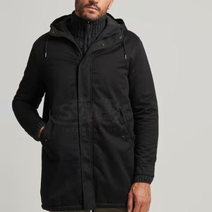 Parka de Cola de Pescado de Manga Larga para Hombre, Servicio OEM, Diseño Personalizado, Color y Diseño a Medida - Product Image 1