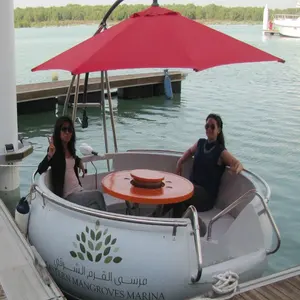 Barco con parrilla de barbacoa 10-12 personas BBQ Donut Boat a la venta - Product Image 1