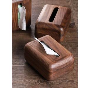 Wooden <b>Tissue</b> Holder <b>Box</b> Elegant Natural Wood <b>Tissue</b> Dispenser for Home and Office - Product Image 5