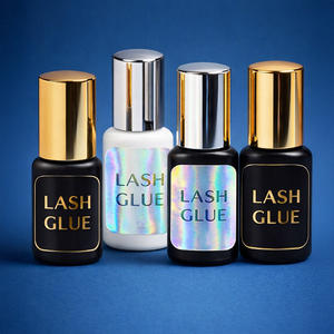 กาวต่อขนตาแห้งเร็ว 0.5 วินาที ยี่ห้อ Private Label ติดทนนาน ขนาด 3/5/10 มล. แพ็คพรีเมียม พร้อมอุปกรณ์ต่อขนตาแบบมืออาชีพ OEM - Product Image 1