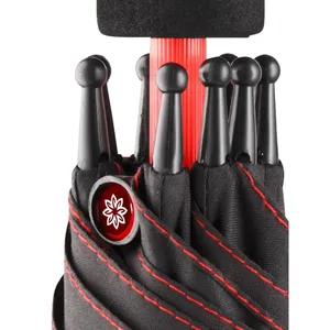 Parapluie à manche coloré durable, gadgets écologiques pour la protection en extérieur - Product Image 2