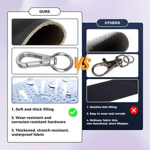 Cabestro de caballo ajustable con relleno suave Hardware de aleación de zinc Control de correas de PP para entrenamiento y competiciones - Product Image 6