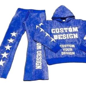 Survêtement à capuche brodé et imprimé pour homme, entièrement personnalisable, anti-plis, tendance et très demandé, de qualité supérieure - Product Image 1