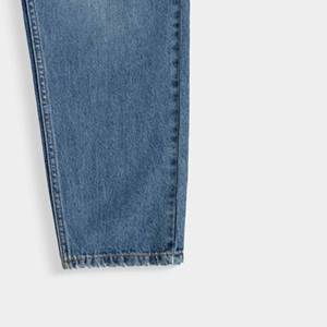Meilleures ventes de jeans pour hommes de coupe normale pantalons en denim slim bleus pour hommes jeans en denim droit décontractés pour hommes entretien OEM - Product Image 6