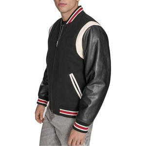 Chaqueta Universitaria de Satén Personalizada de Alta Calidad para Hombre, Chaqueta Deportiva de Baloncesto para Hombre, Subida por Dress Sports - Product Image 4