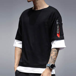 Camiseta Británica de Cuello Redondo de Buena Calidad para Uso Diario con Estampado, Talla Adulto, Ecológica, en Cantidad al por Mayor, Corte Holgado - Product Image 1