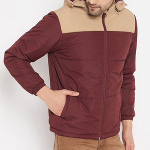 Chaqueta de Invierno Personalizada para Hombre, Chaqueta Acolchada con Capucha, Larga y Cálida, Cierre de Cremallera, Estilo Casual, Chaquetas Acolchadas de Alta Calidad para Exteriores - Product Image 4