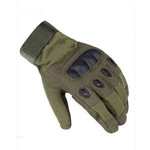 Venta al por mayor de bajo precio de material de la mejor calidad guantes de dedo completo al aire libre guantes tácticos de tiro logotipo personalizado - Product Image 5