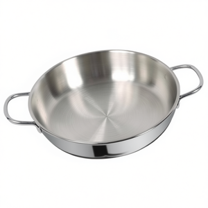Cacerola DUNE de Acero Inoxidable Cromado Pulido de 300 ml y 24 cm para Uso en la Cocina de Metalsomma - Product Image 2