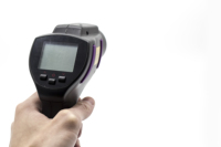 SENTEST Industrial Thermometer Gun NP15H1SF/FF 600~1600°C Dual Laser Sighting for Steel Forging