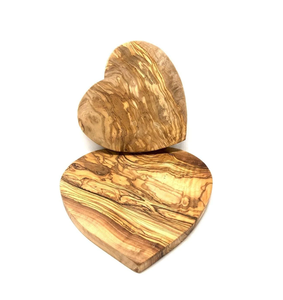 Tabla de queso de corazón de madera con bandeja para servir aperitivos de mantequilla de fruta de picnic para restaurantes, tabla de cortar de uso - Product Image 3