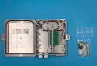 Terminal réseau extérieur FTTX 16 + 8 + 24 ports monté sur poteau Boîte de sieste avec terminaison optique Produit télécom