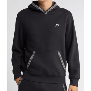 Sweat à capuche personnalisé en gros, fournisseur américain, couture contrastée, streetwear, polaire, OEM, marque privée, commandes en gros B2B, usine - Product Image 1