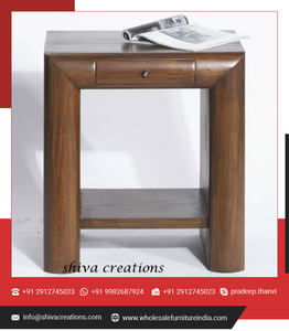 Mesitas de noche de muebles de dormitorio de madera Sheesham de diseño moderno para hoteles de cocina caseros, para uso en almacenes y talleres - Product Image 6