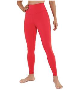 Mallas de yoga transpirables de secado rápido personalizadas, mallas deportivas de compresión para correr para mujer, mallas de yoga sin costuras de moda de cintura alta - Product Image 1