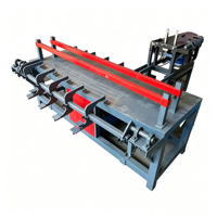 Scie à déchiqueter horizontale Pasen, machine à fendre les palettes en bois, automatique, 3 kW, 220 V, 1 à 20 fois/min, 350 kg