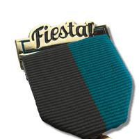 Paillettes Fiesta Pin Broche Médaille de récompense personnalisée