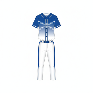 Uniforme de Béisbol al por Mayor, Impresión por Sublimación, Tela de Malla Transpirable, Listo para Jugar - Product Image 3